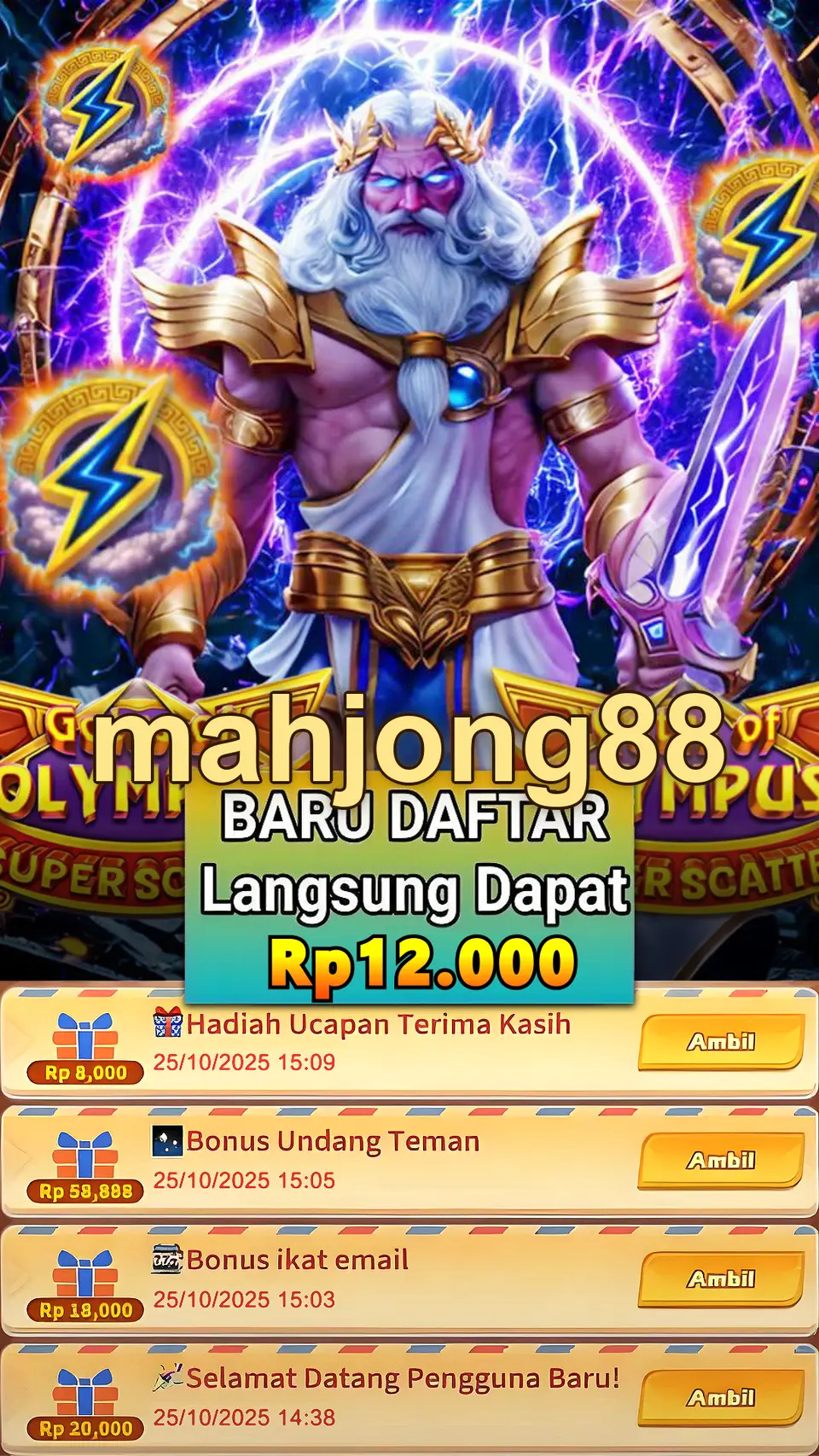 mahjong88 Tangkapan Layar Resmi APK